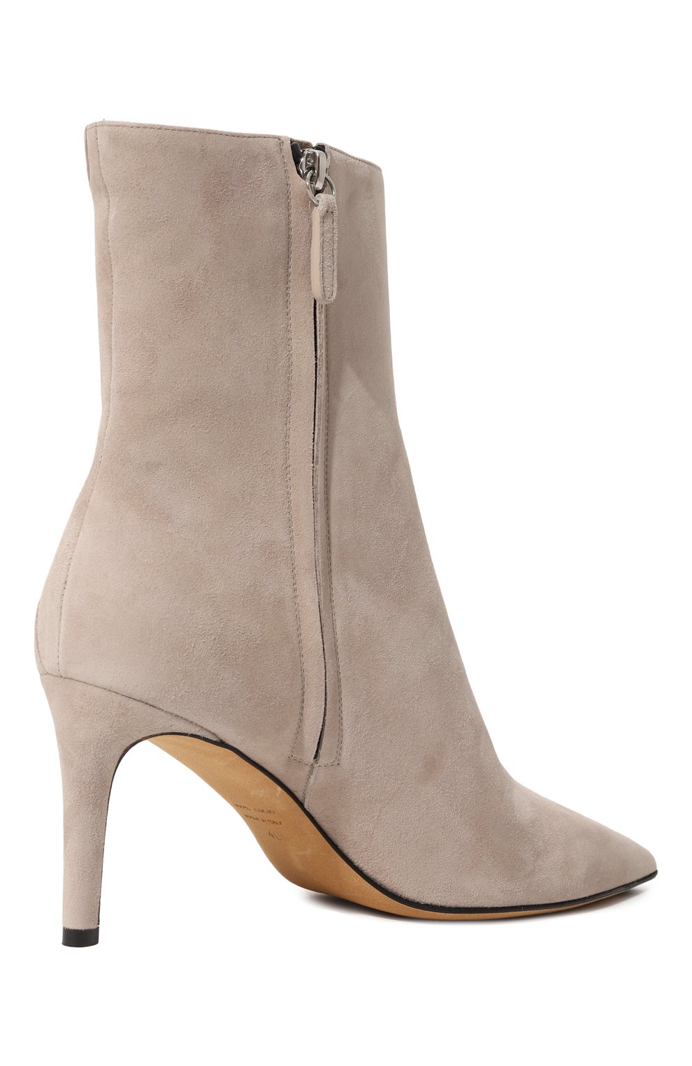 Замшевые ботильоны KITON, арт. D56823K0525F03, фото 5