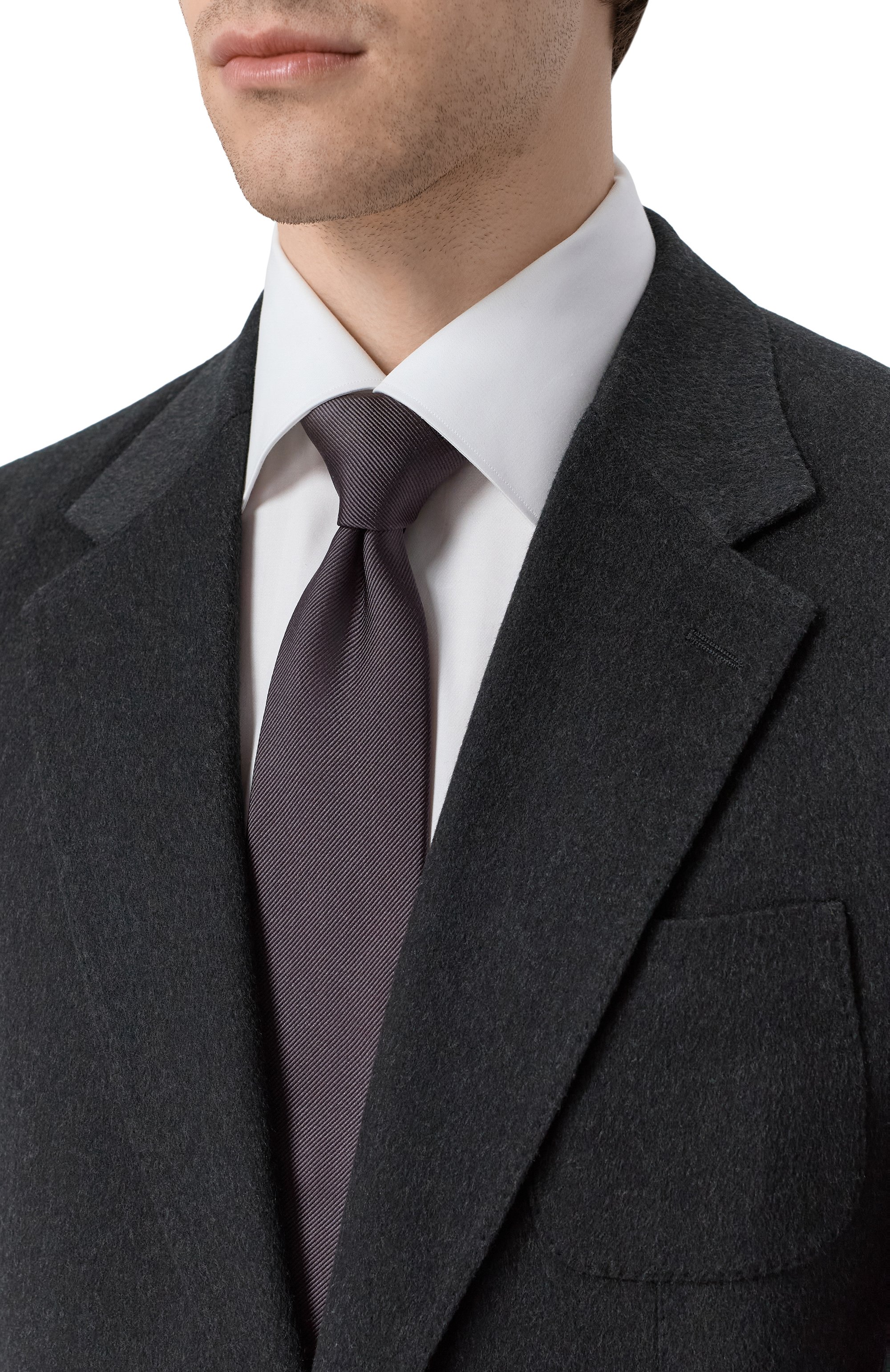 Шелковый галстук ZILLI, арт. CRAV02M0600VPL000, фото 2