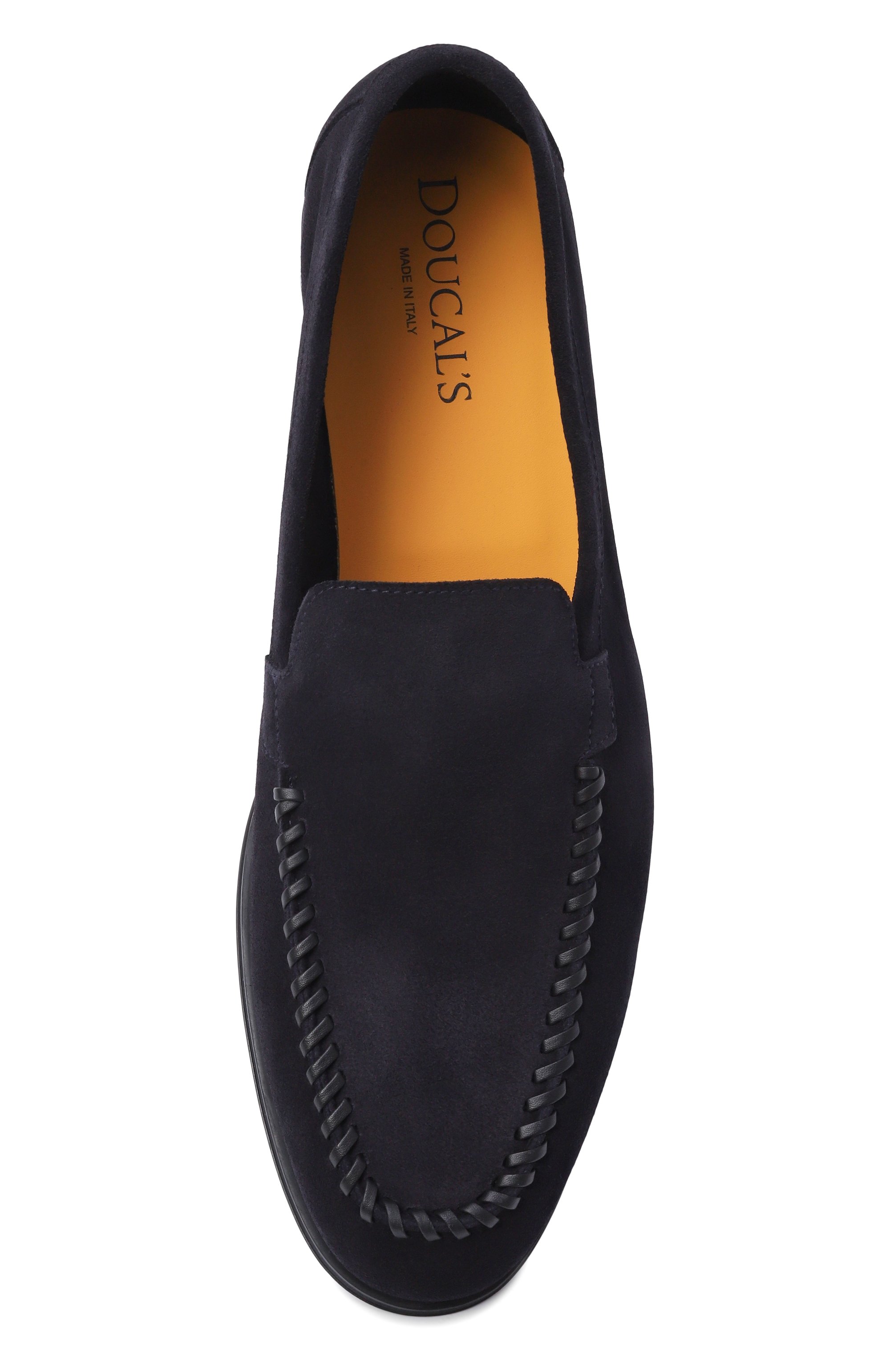 Замшевые лоферы DOUCAL'S, арт. DU3517N0TTUY009N, фото 6