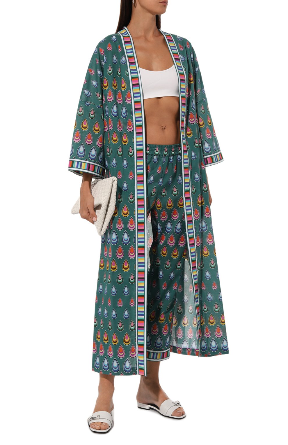 Хлопковая накидка YANINA, арт. T-2560B/3, фото 2