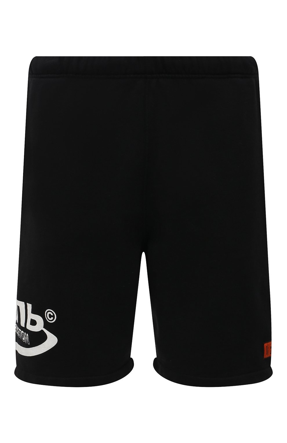 Хлопковые шорты HERON PRESTON черного цвета по цене 28300 руб., арт. HMCI007R21JER0011001, фото 1 Хлопковые шорты HERON PRESTON, арт. HMCI007R21JER0011001, фото 1