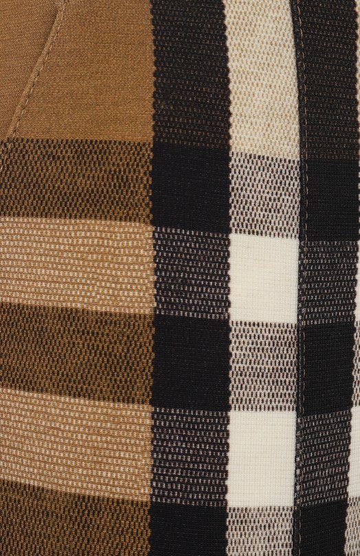 Брюки из вискозы Burberry 4566766 A8492 Коричневый  4566766 A8492 Фото 6