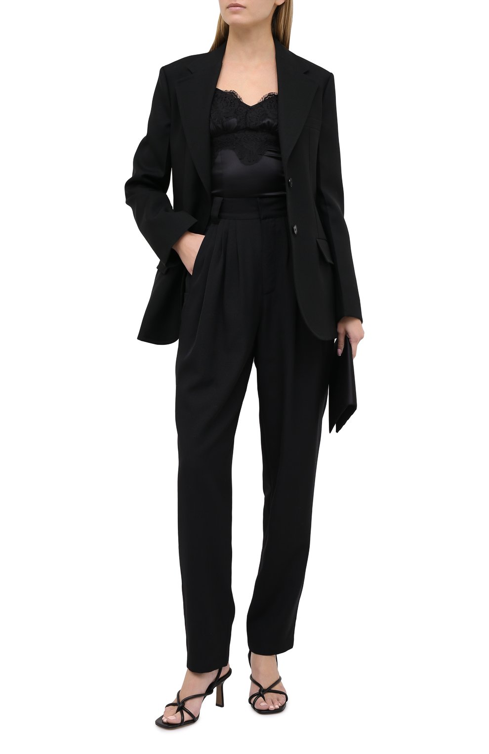 Топ из шелка и хлопка DOLCE & GABBANA, арт. F7W01T/FURAG, фото 2