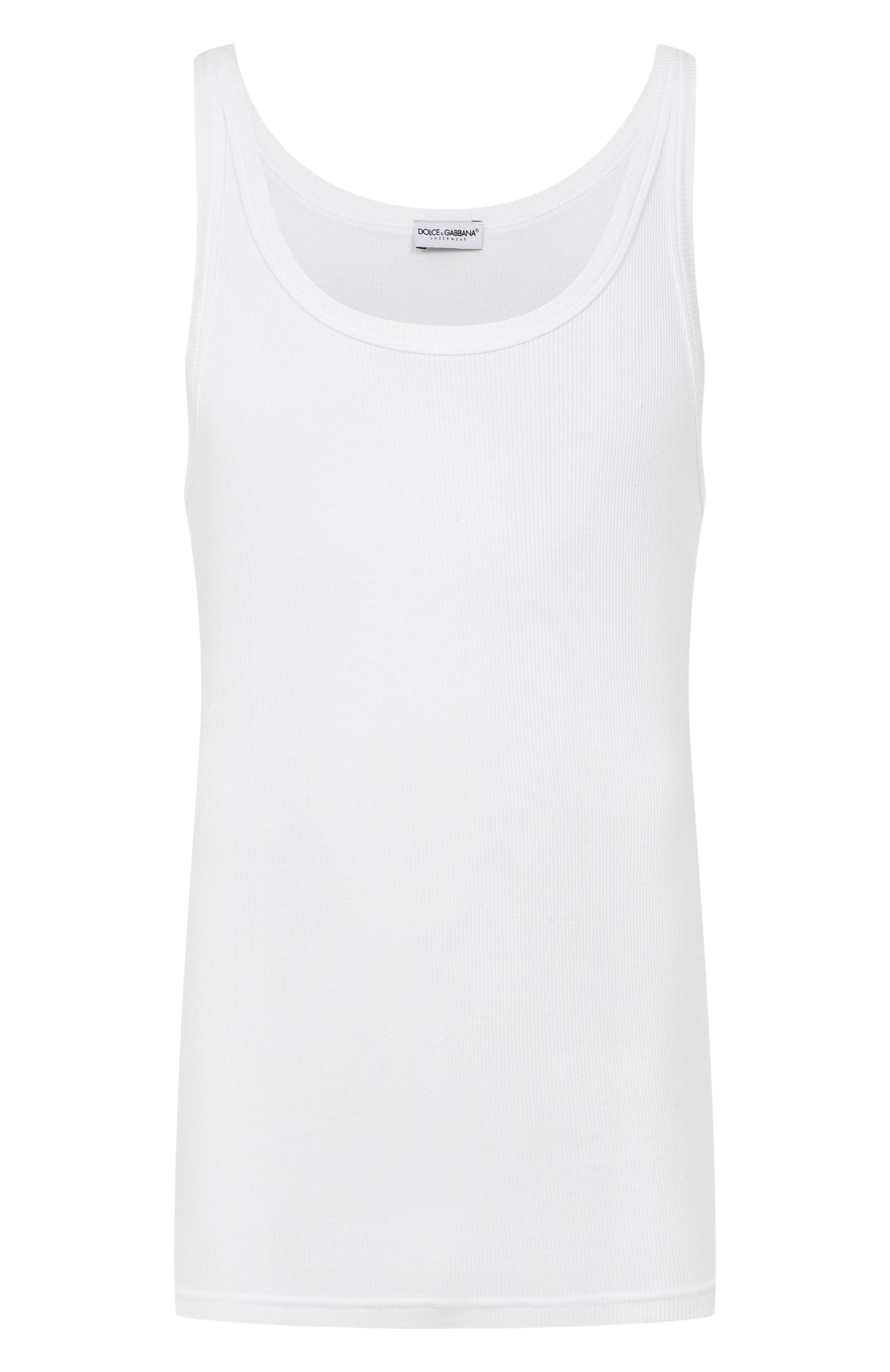 Хлопковая майка DOLCE & GABBANA, арт. M8C19J/0UAIJ, фото 1