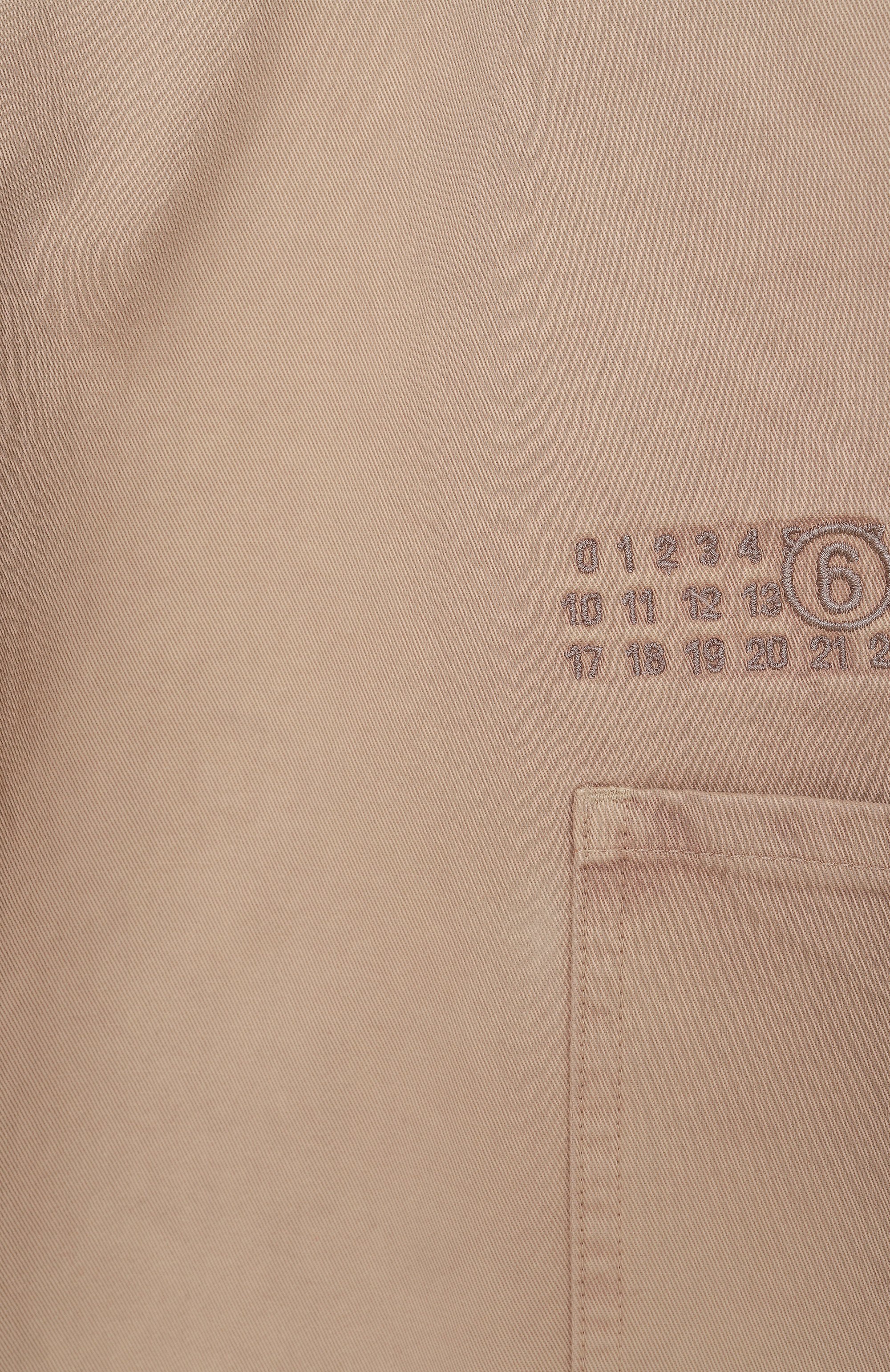 Хлопковые брюки-карго MM6, арт. M60843/MM05W, фото 3