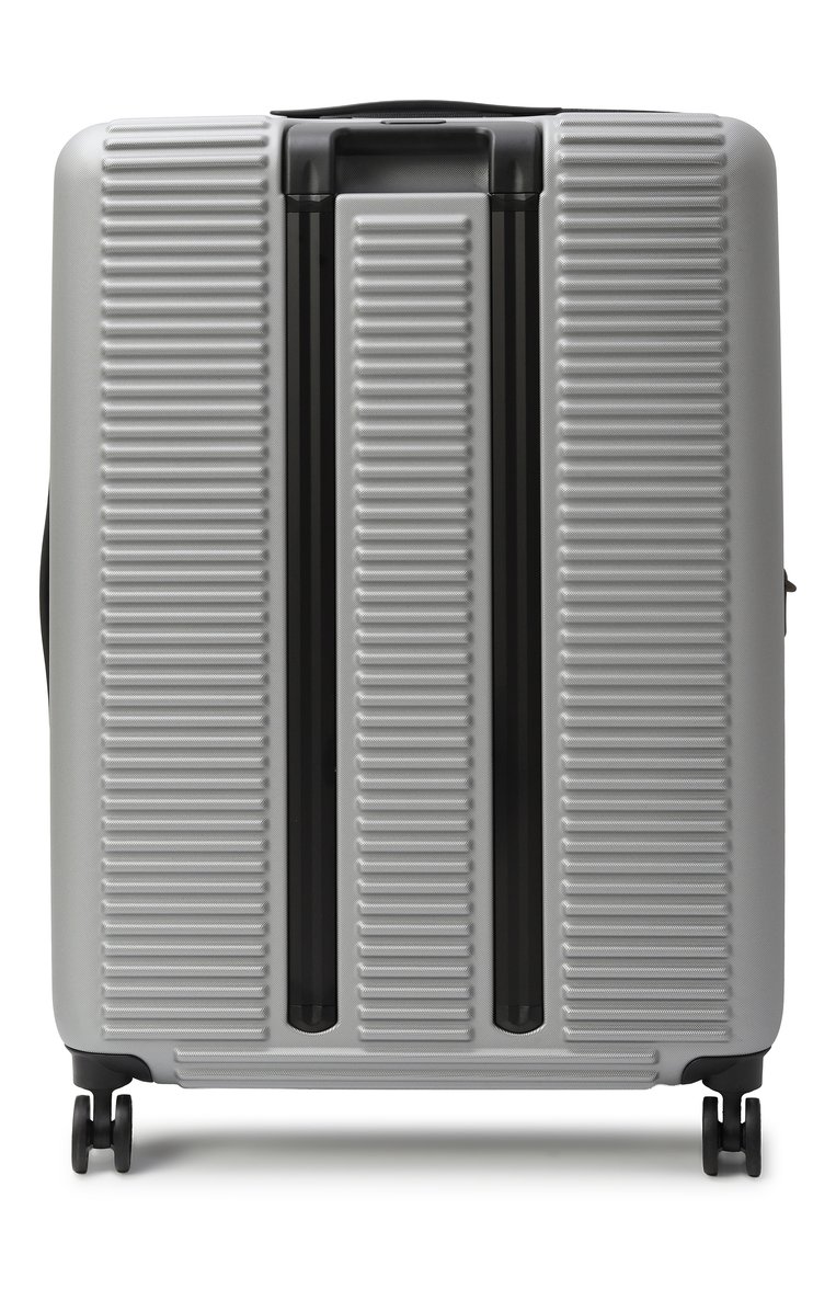 Женский чемодан tank case large MANDARINA DUCK серебряного цвета, арт. FSV24-002 | Фото 7 (Материал: Пластик; Размер: large; Автоматизация состава: Проставлено; Автоматизация ТО: Проставлено)