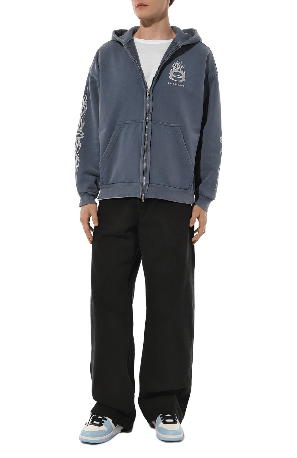 Хлопковая толстовка BALENCIAGA, арт. 770939/TQVW9, фото 2