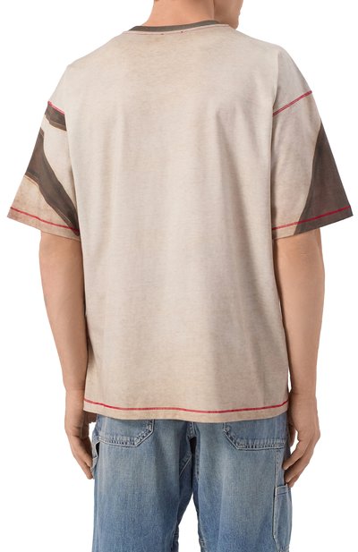 Хлопковая футболка DIESEL, арт. A21230/0BKBY, фото 4