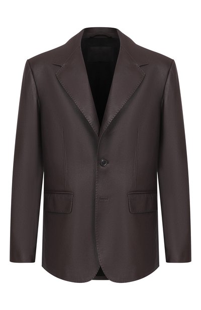 Мужской кожаный пиджак MVST, арт. M25.1PM.J004/BIG SIZE/CERV0 SILKY