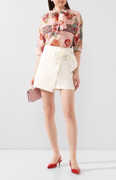 Хлопковая юбка REDVALENTINO, арт. TR0RAD85/0VL, фото 2