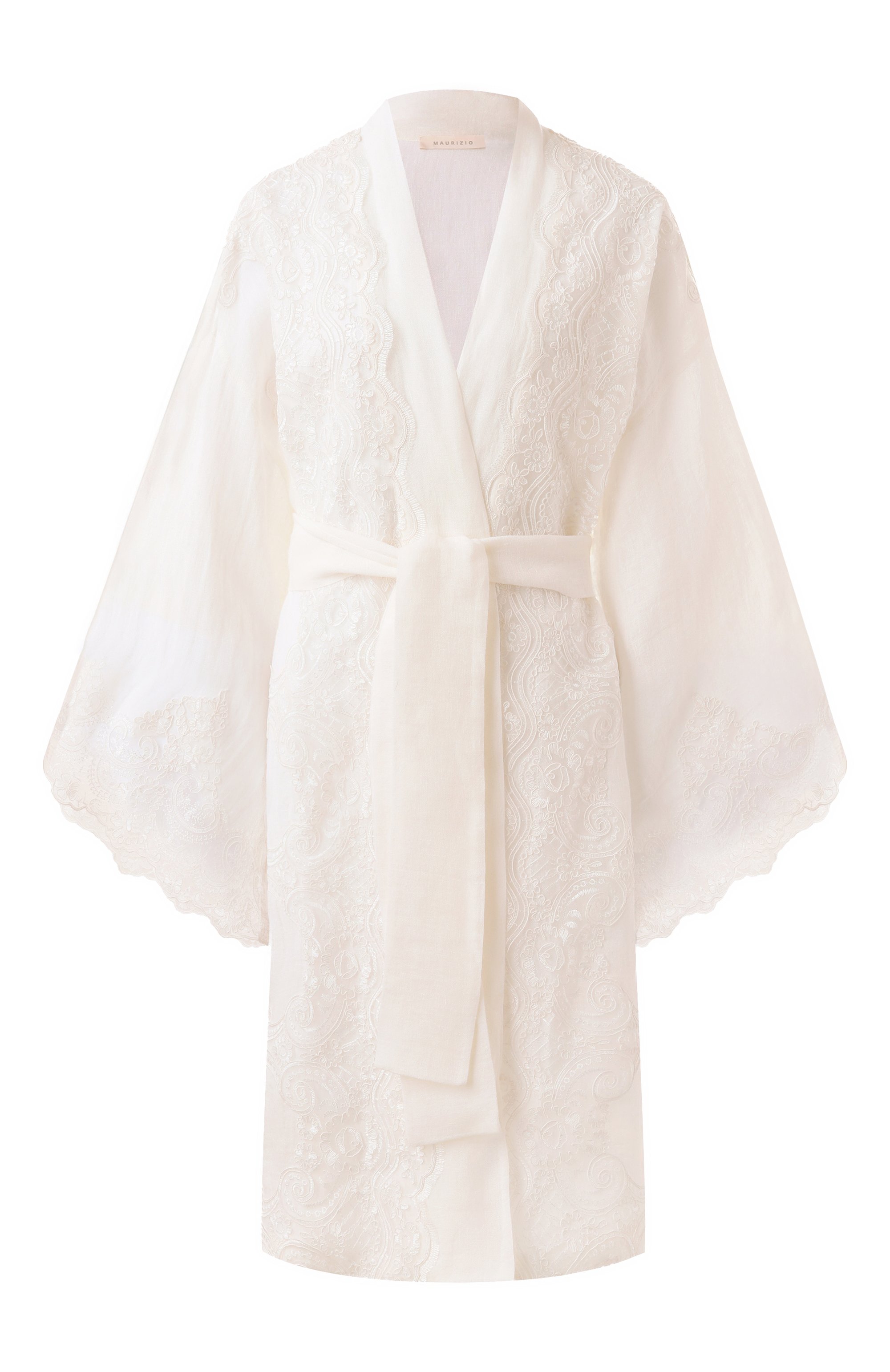 Кимоно изо льна и вискозы MAURIZIO, арт. W07112179, фото 1