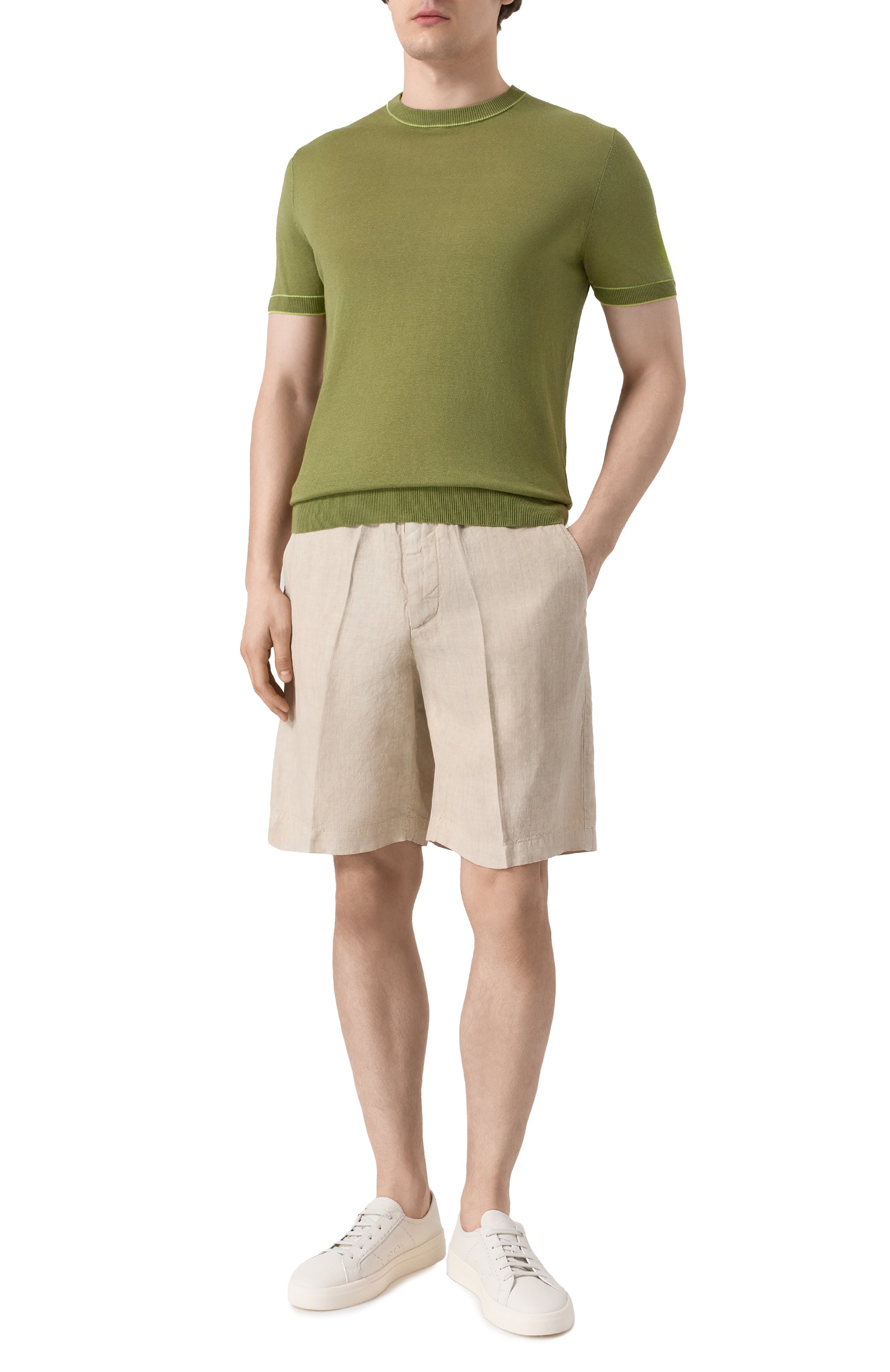 Джемпер изо льна и вискозы BOSS, арт. 50537639, фото 2