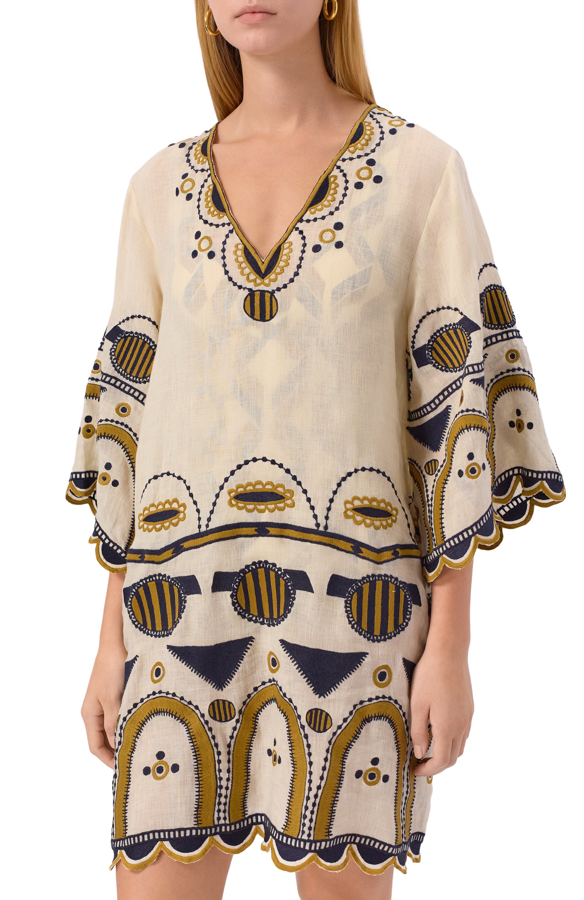 Льняная туника ERES, арт. 202544, фото 3