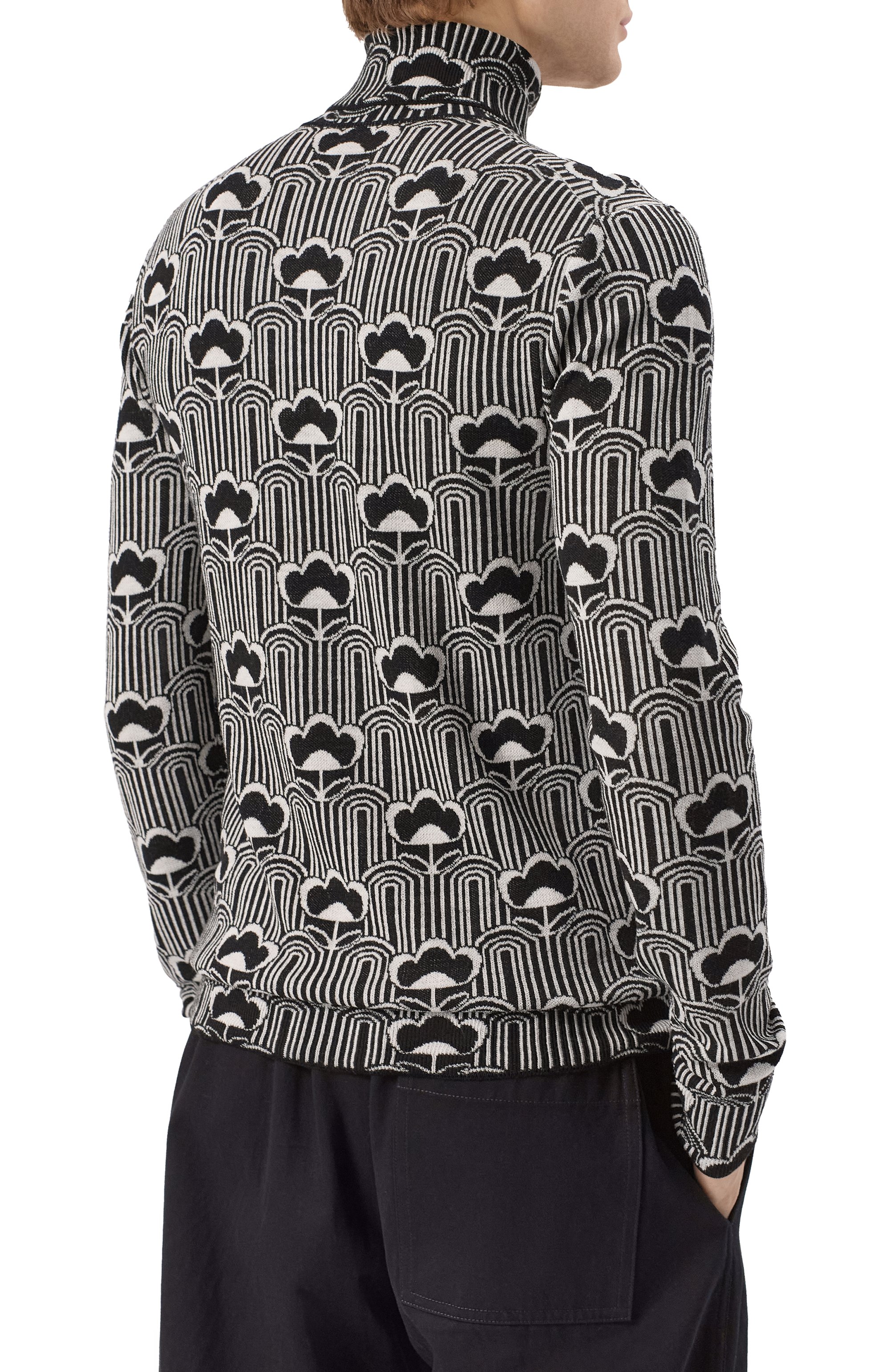 Шерстяная водолазка PRADA, арт. UMR500-1ZOE-F0967-212, фото 4