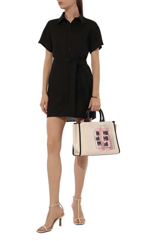 Сумка-тоут In&Out Lanvin LW-BGTC01-P2CA-P23 Кремовый  LW-BGTC01-P2CA-P23 Фото 7