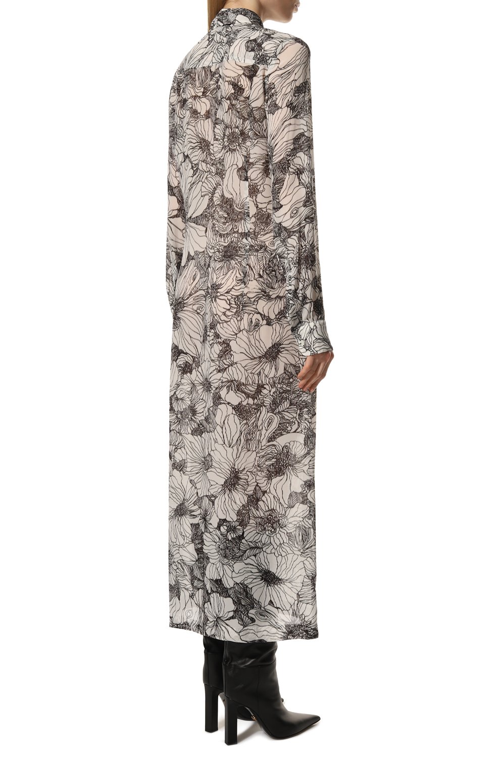 Платье из вискозы DRIES VAN NOTEN, арт. 222-031037-5129, фото 4