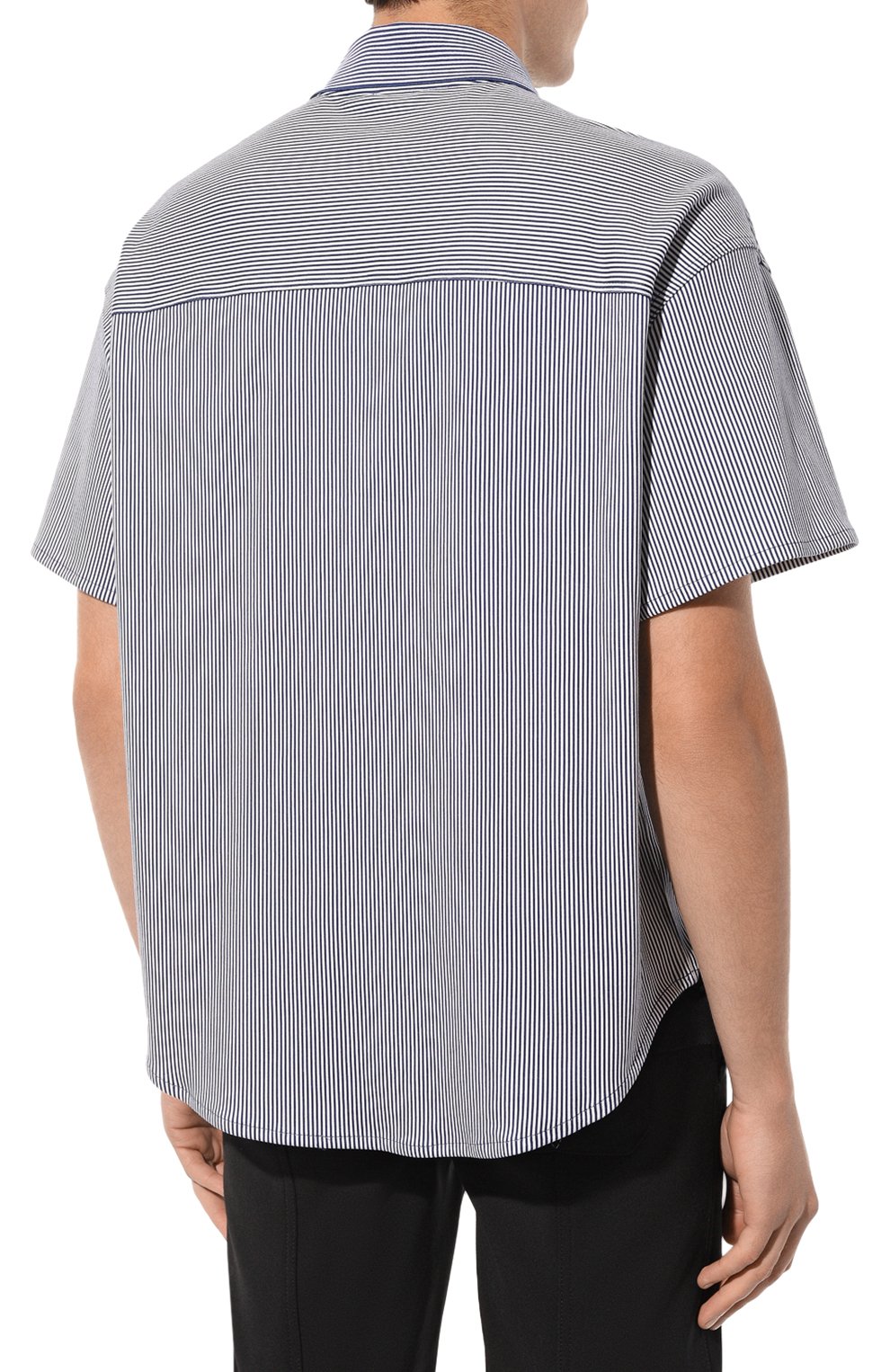 Хлопковая рубашка GIORGIO ARMANI, арт. 6RSC50/SJBPZ, фото 4