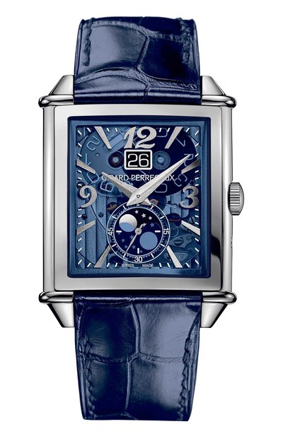 Часы xxl large date steel blue GIRARD-PERREGAUX, арт. 25882-11-421-BB4A, фото 1