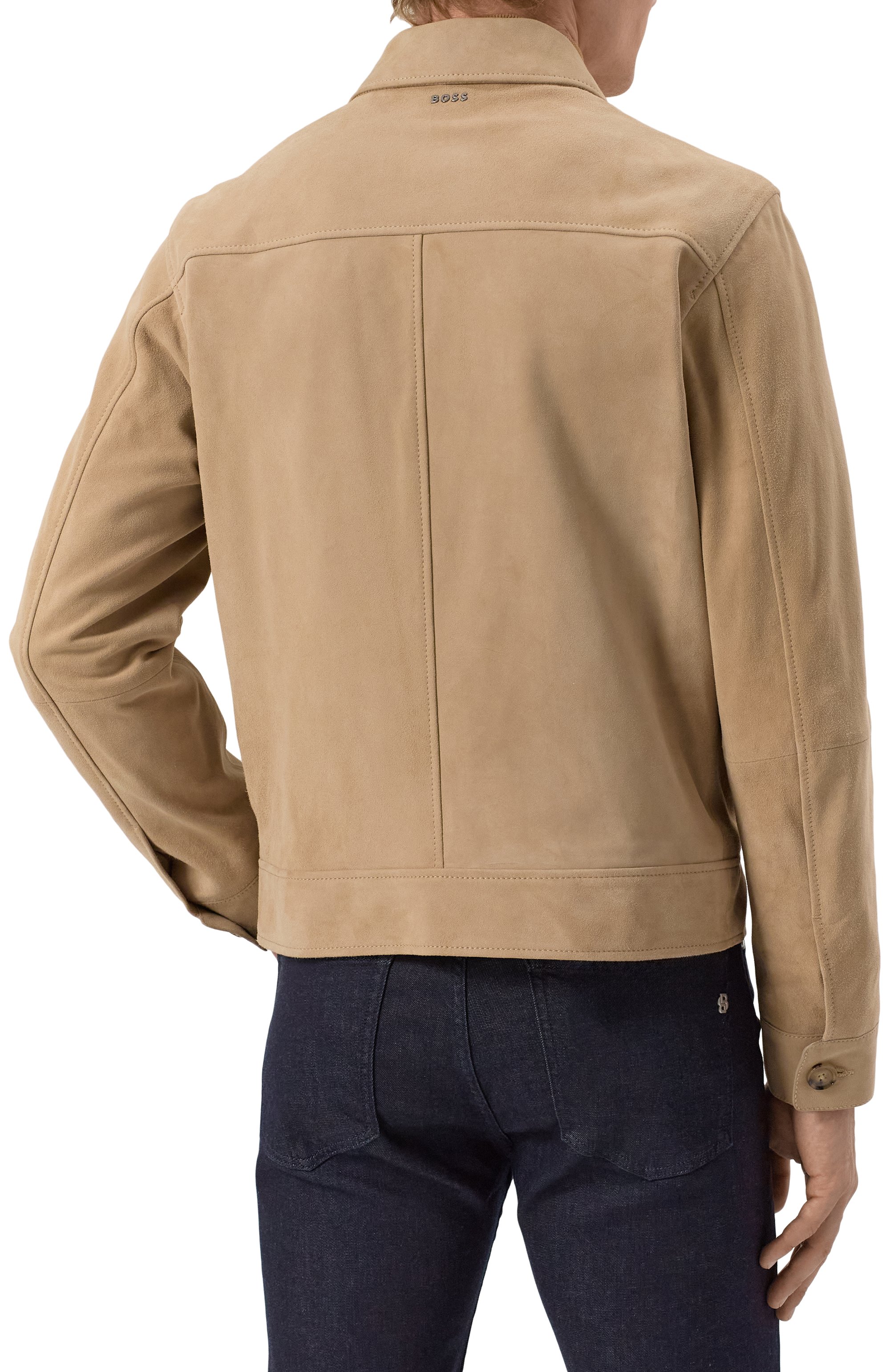 Замшевая куртка BOSS, арт. 50528014, фото 4