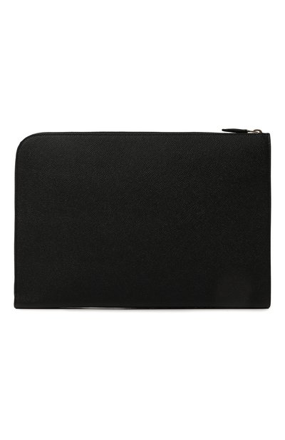 Кожаный футляр для документов SANTONI черного цвета по цене 69950 руб., арт. UFPGA2519F0-ANCF, фото 4 Кожаный футляр для документов SANTONI, арт. UFPGA2519F0-ANCF, фото 4