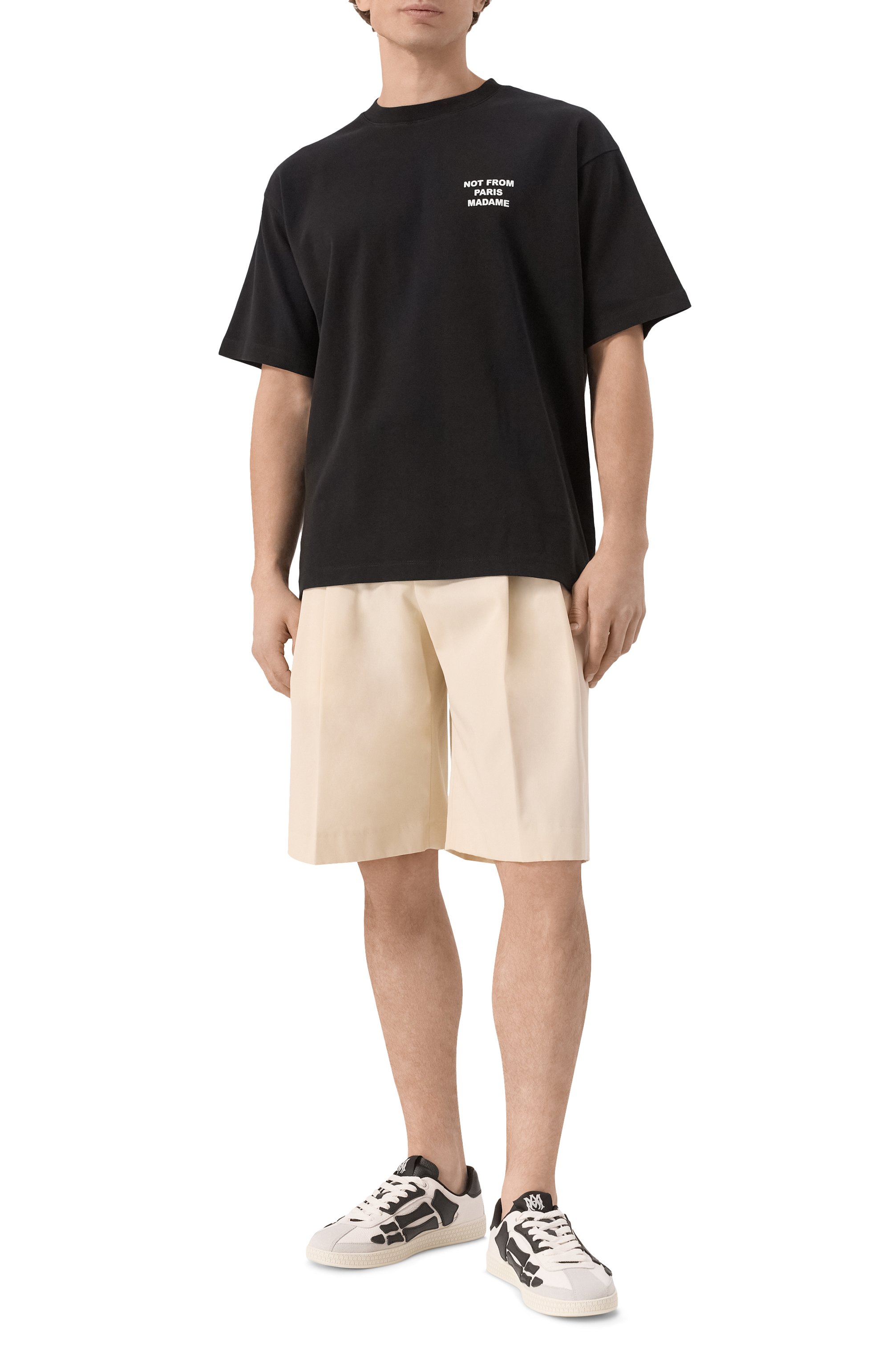 Кожаные кеды pacific bones AMIRI, арт. AMF0SR1126, фото 2