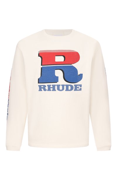 Мужская хлопковый лонгслив RHUDE, арт. RHPS26TT17012