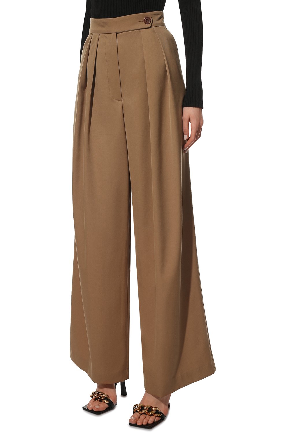 Шерстяные брюки DRIES VAN NOTEN, арт. 221-010922-4236, фото 3