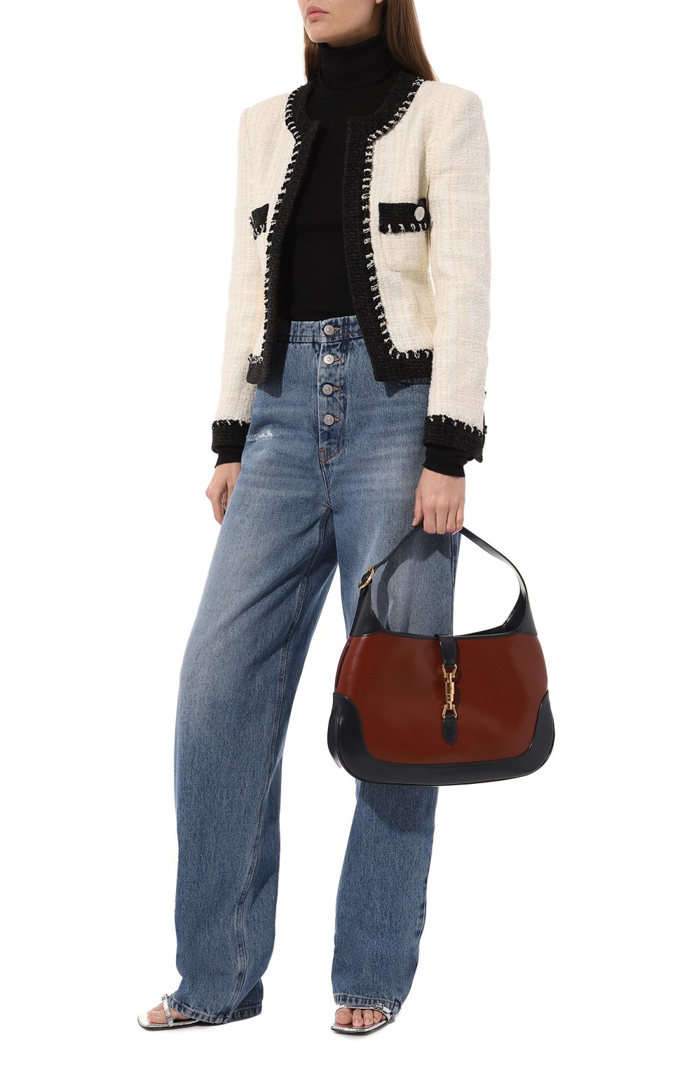 Сумка jackie 1961 medium GUCCI, арт. 636710 10OBG, фото 7