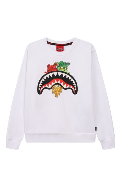Хлопковый свитшот SPRAYGROUND, арт. SPY1344GWHT