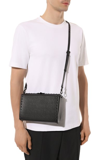 Кожаная сумка rockstud VALENTINO, арт. WY0B0B24/TLL, фото 2