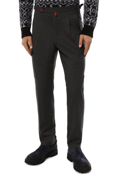 Кашемировые брюки-карго KITON, арт. UP0005K0130F02, фото 3