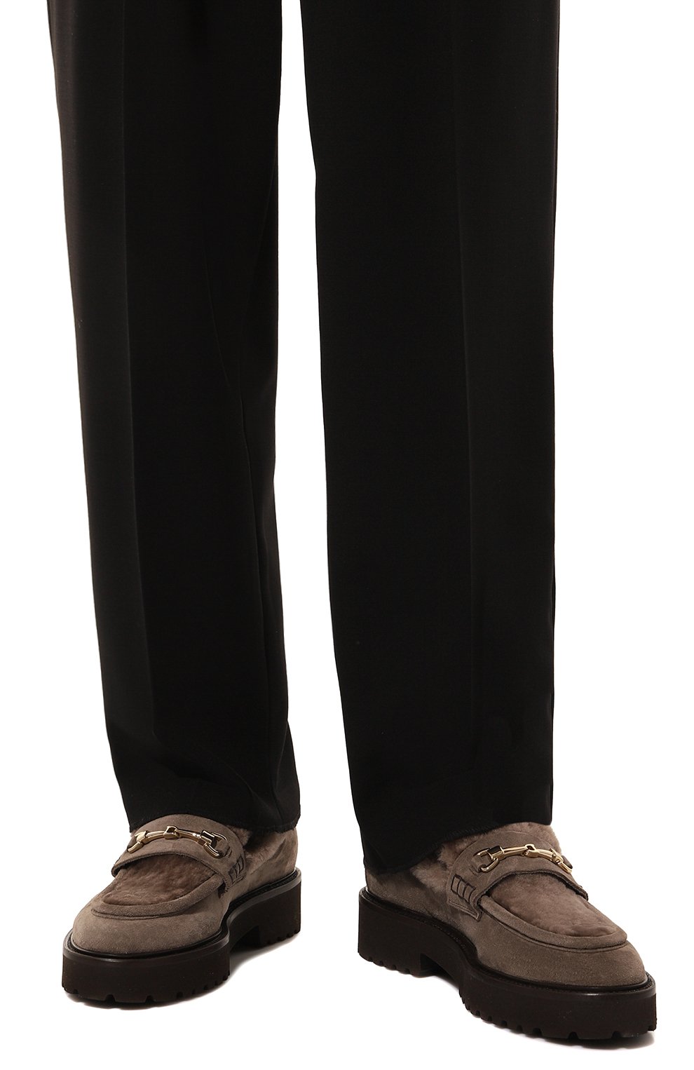 Замшевые лоферы DOUCAL'S, арт. DD8660PHILPM730T, фото 3