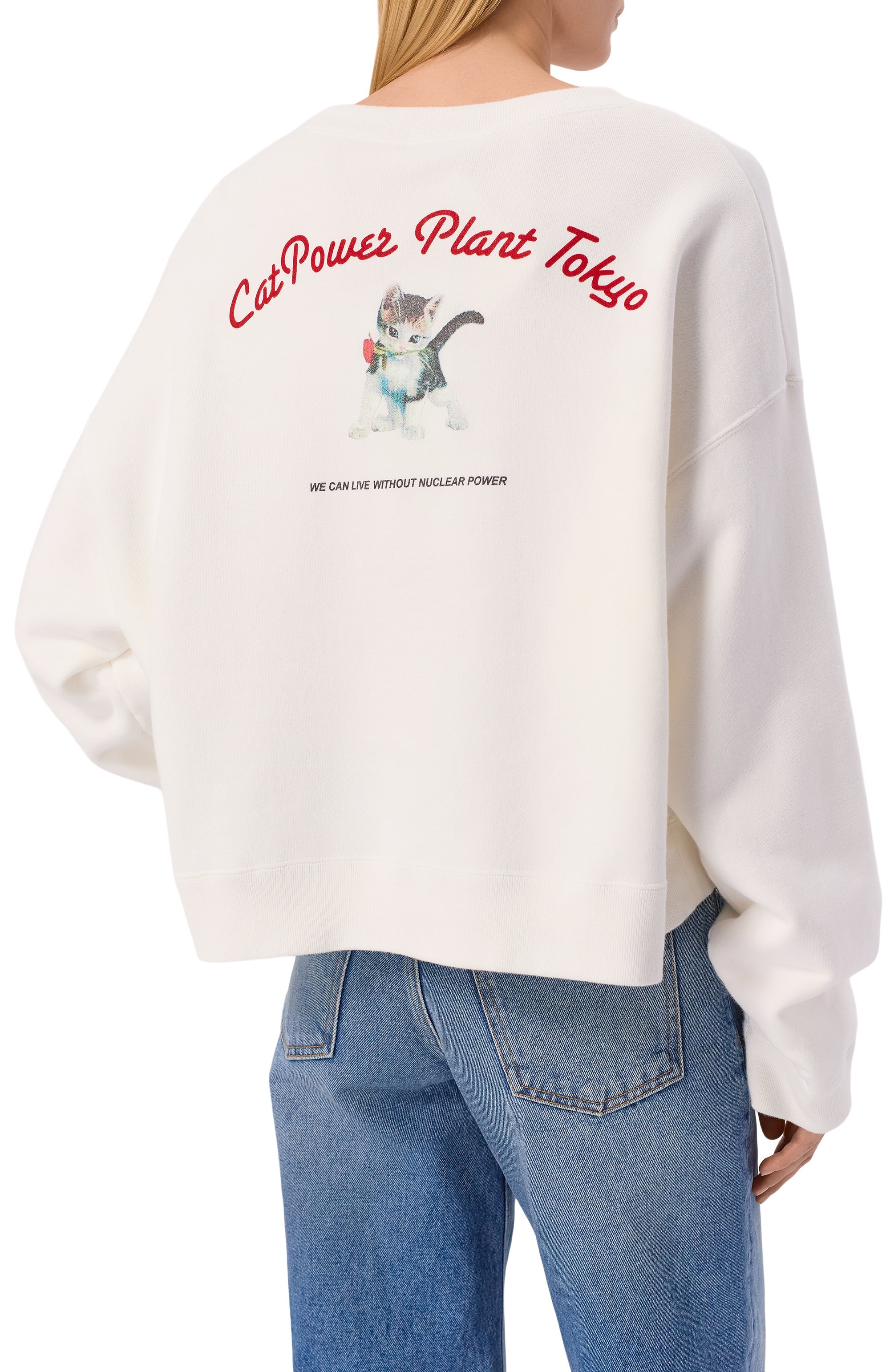 Хлопковый свитшот UNDERCOVER, арт. UC2E8802-3, фото 4