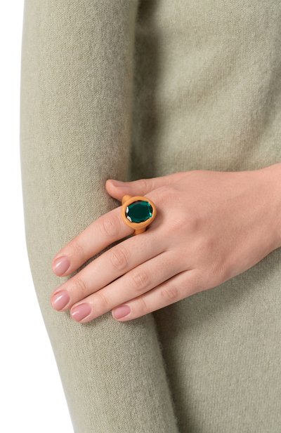 Кольцо LILI ARCHIVE оранжевого цвета по цене 33000 руб., арт. М.30, фото 2 Кольцо LILI ARCHIVE, арт. М.30, фото 2