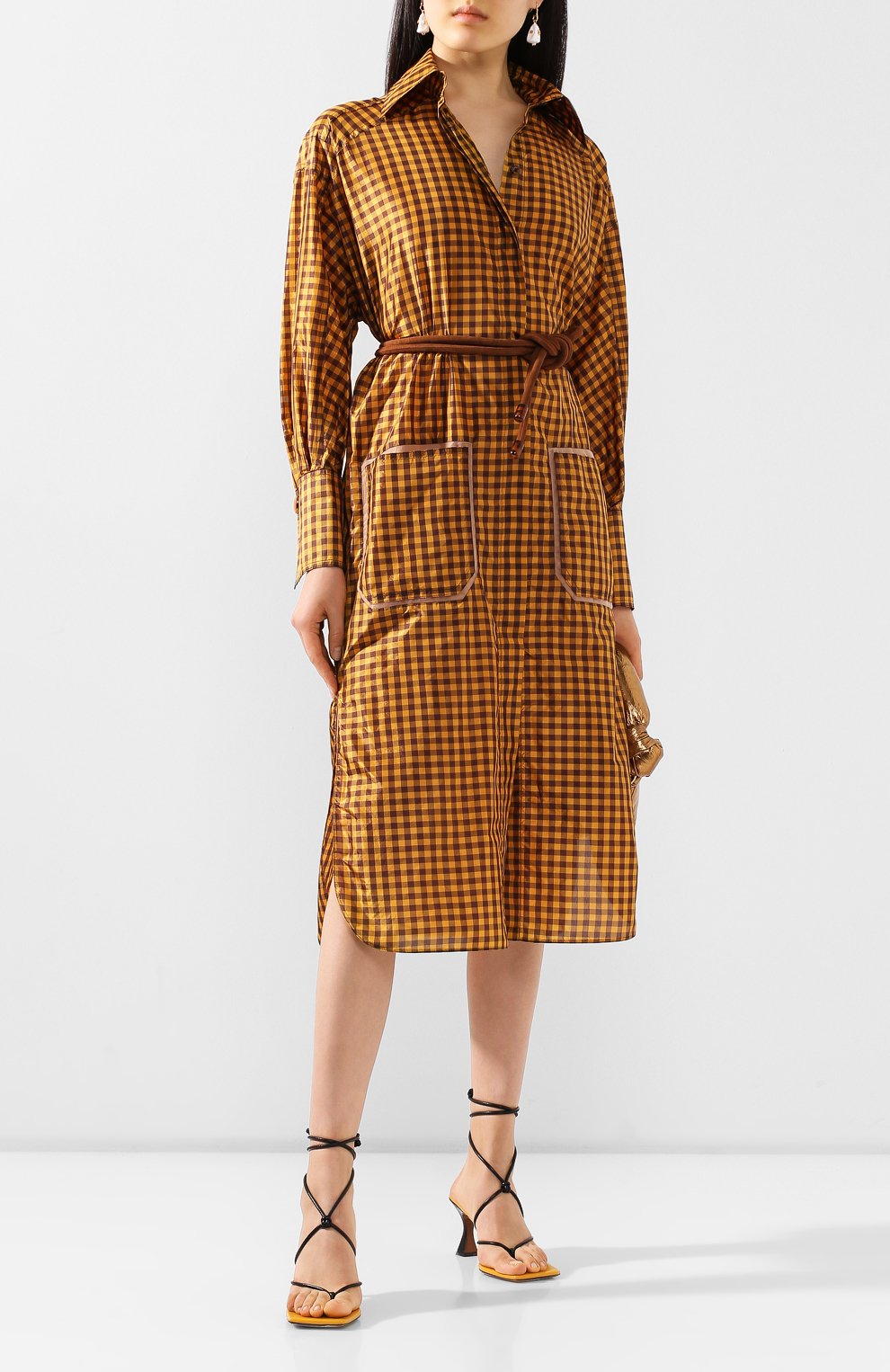 Шелковое платье FENDI, арт. FDA803 A5YL, фото 2