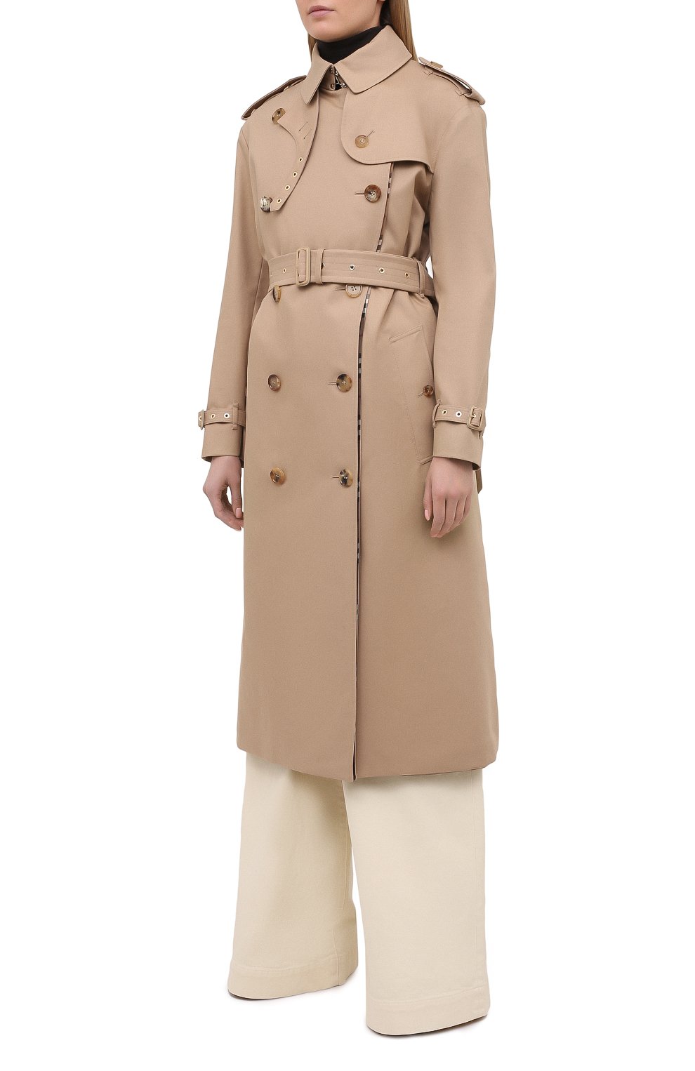 Хлопковый тренч BURBERRY, арт. 4566065, фото 6