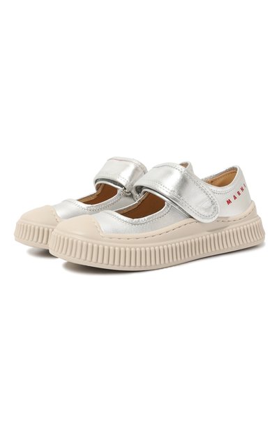 Кожаные кеды MARNI, арт. 76735/28-35