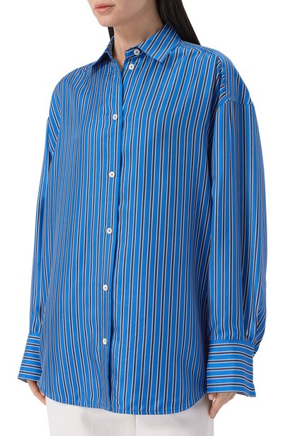 Шелковая рубашка TOTEME, арт. 261-WRT0700-FB0553, фото 3