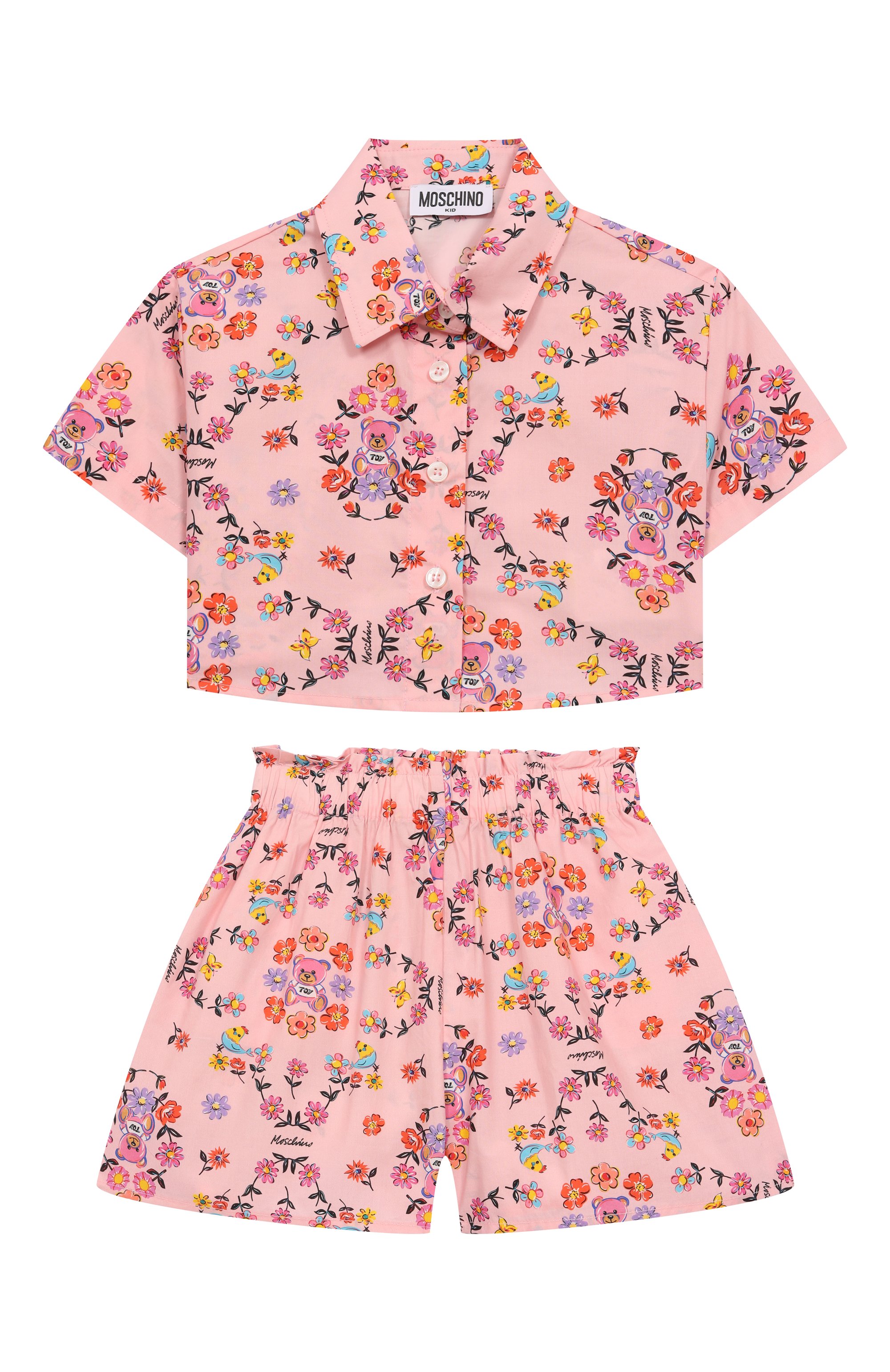 Комплект из рубашки и шорт MOSCHINO, арт. HDG01E/LLB42/4-8, фото 1