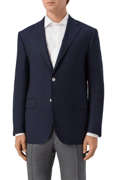 Шерстяной пиджак CORNELIANI, арт. 266008-2618475, фото 4