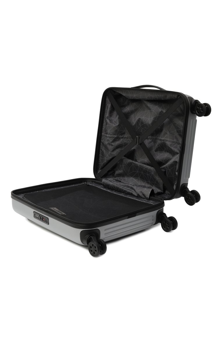Женский чемодан tank case small MANDARINA DUCK серебряного цвета, арт. FSV22-002 | Фото 4 (Материал: Пластик; Автоматизация ТО: Проставлено; Автоматизация состава: Проставлено; Размер: small)