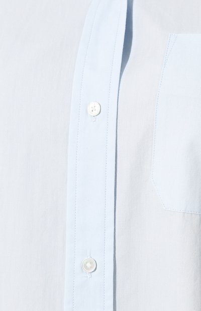 Рубашка из смеси хлопка и шелка VINCE, арт. V549912107, фото 5