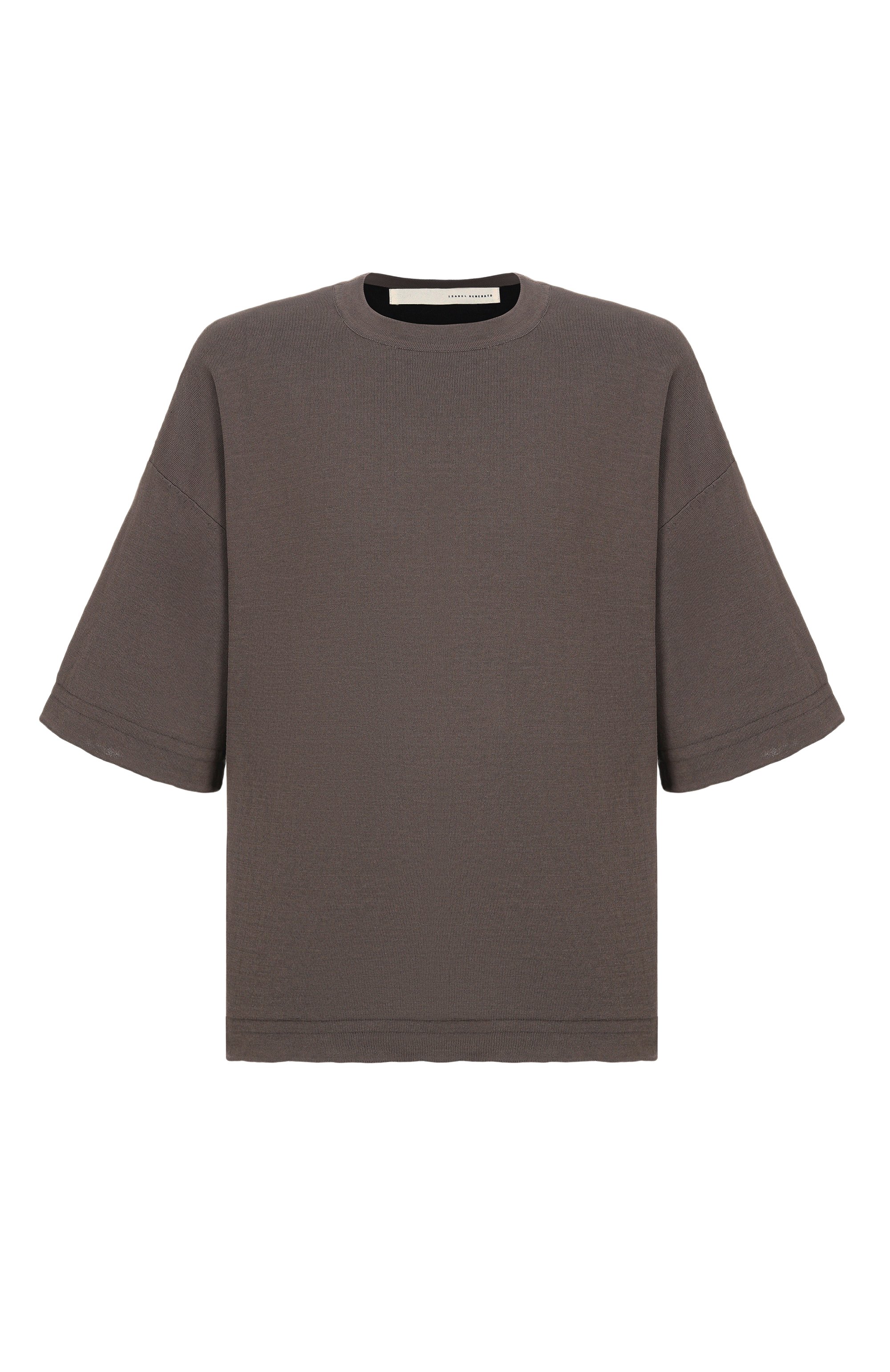 Хлопковая футболка ISABEL BENENATO, арт. UK64S26, фото 1