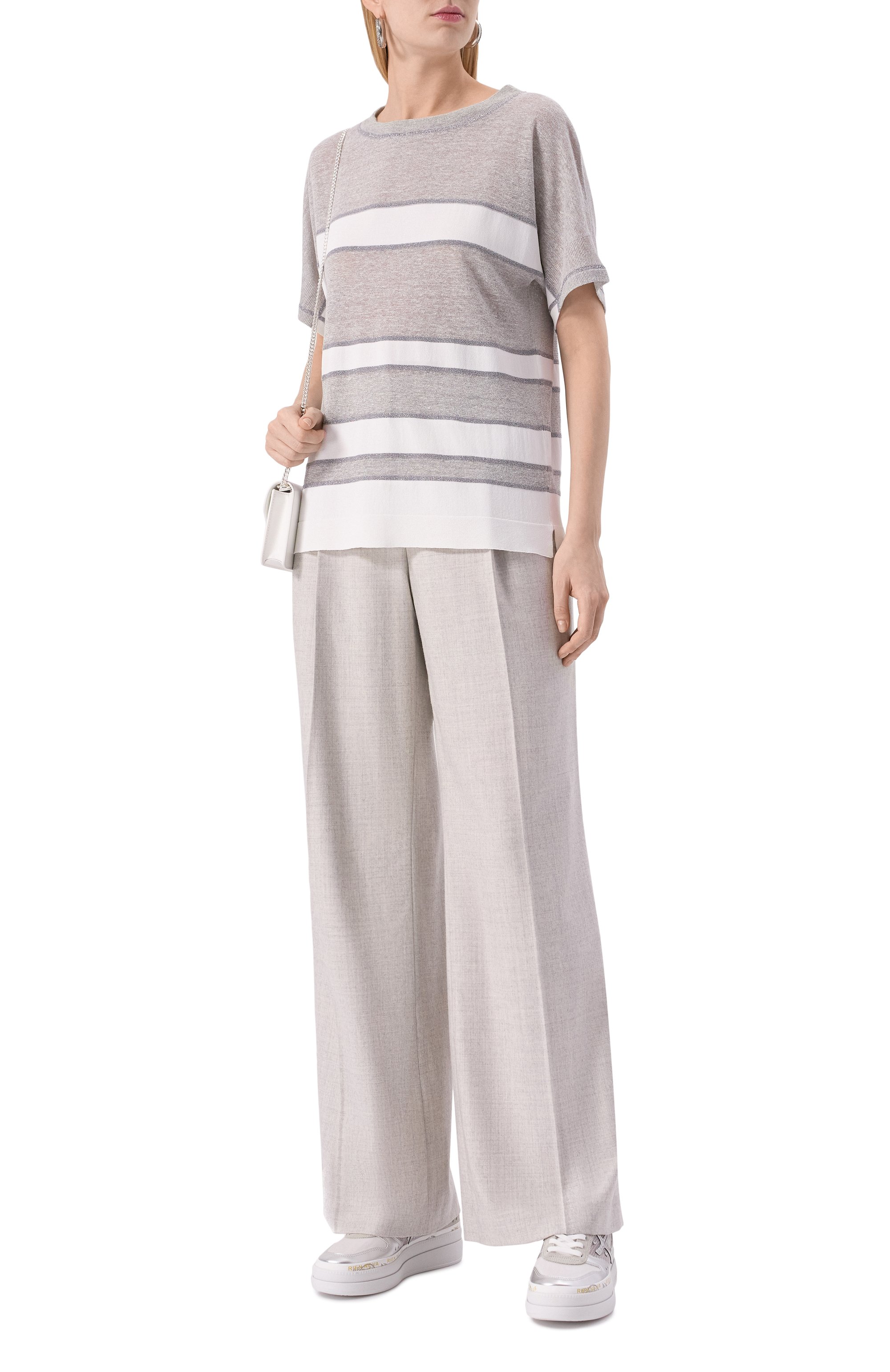 Брюки из шерсти и кашемира FREEAGE, арт. WW25.PT123.3080.109, фото 2