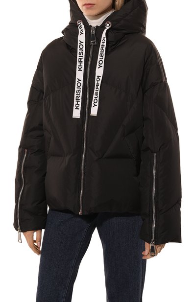 Пуховик KHRISJOY черного цвета по цене 187500 руб., арт. KWF24R0601/PS0001, фото 3 Пуховик KHRISJOY, арт. KWF24R0601/PS0001, фото 3