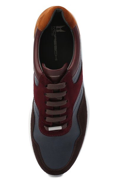 Комбинированные кроссовки MORESCHI, арт. 43641/BL/BAVIERA/F.NAPPA, фото 5