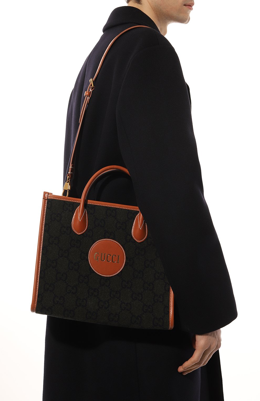 Текстильная сумка-тоут GUCCI, арт. 681349 2K3ET, фото 2