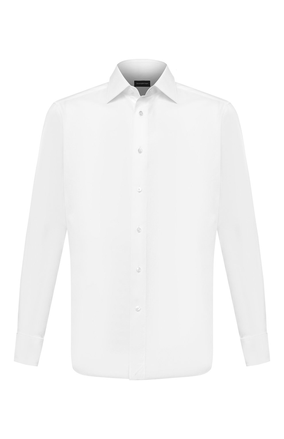 Хлопковая сорочка с воротником кент ZEGNA, арт. 204080/9MS4PA, фото 1