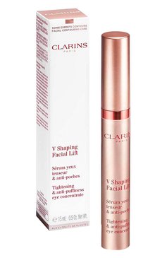 Сыворотка для кожи вокруг глаз v shaping facial lift (15ml) CLARINS бесцветного цвета, арт. 80074434 | Фото 4 (Обьем косметики: 100ml; Назначение: Для кожи вокруг глаз; Тип продукта: Сыворотки)