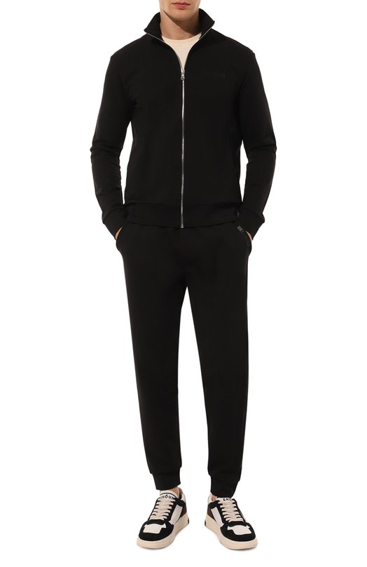 Кожаные кеды Tweener Ghoud Чёрный, белый, фото 2